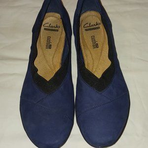 Womans Clarks Everlay Eve Slip-On Shoes 8.5M